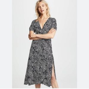 Free People Looking For Love Midi Dress Black Size 10